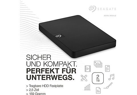 SEAGATE Expansion Portable Exclusive 2TB HDD | MediaMarkt