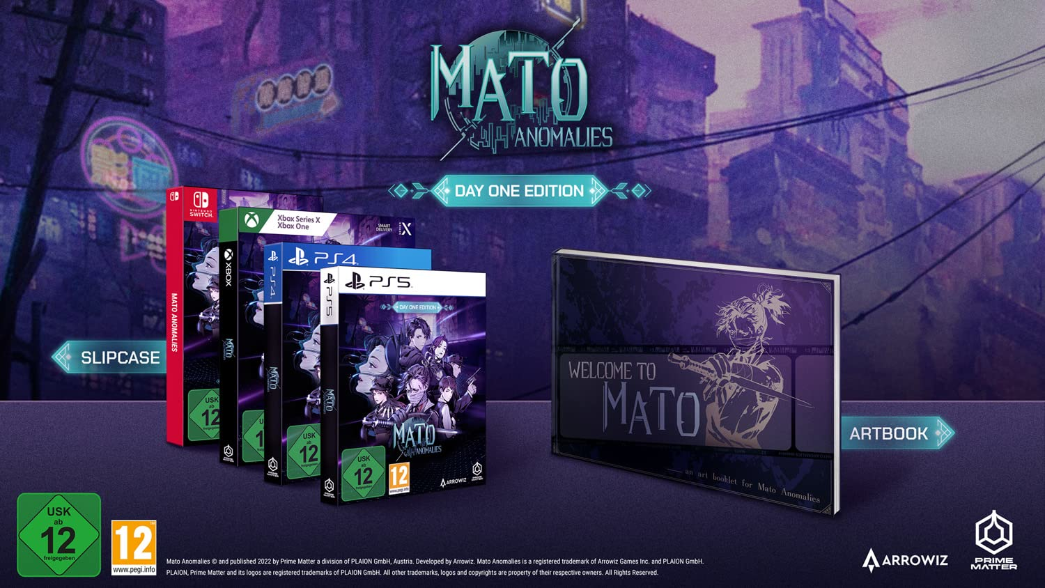 Mato Anomalies : Édition Day One - Nintendo Switch - Francese
