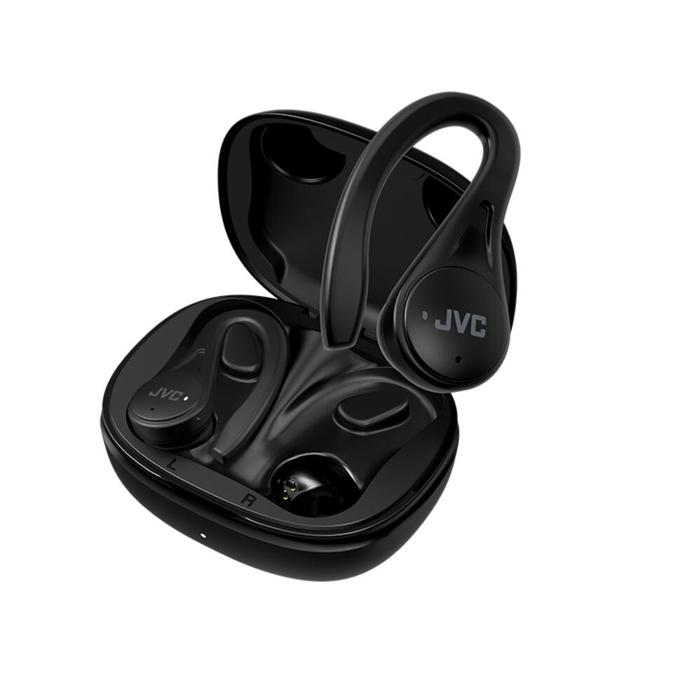 Auriculares deportivos JVC HA-EC25TBU, Bluetooth, Autonomía 30 h