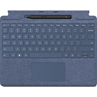 Teclado - Microsoft ‎8X6-00108, Para Surface Pro 8/ 9/X, Con lápiz, Zafiro