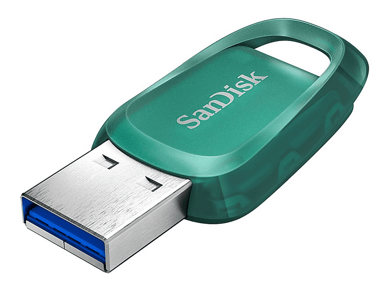 SANDISK 128GB Ultra Eco USB 3.2 USB Stick, Flash-Laufwerk bis zu 100 MB/s Umweltfreundlich, aus 70 % recyceltem Kunststoff; USB-Stick — Foto 4 von 5