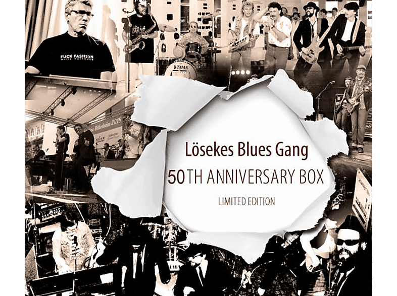 (CD) 50th Box Lösekes - Blues Gang (limited) Anniversary -