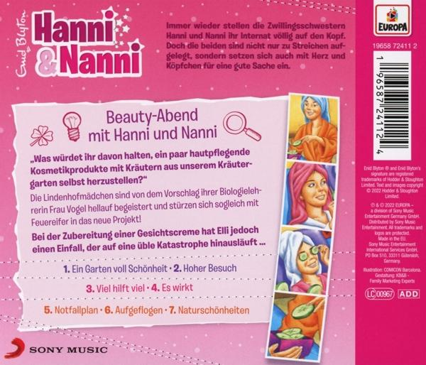 Hanni Und Nanni - Folge 73: Hanni mit und Nanni - Beauty-Abend (CD)