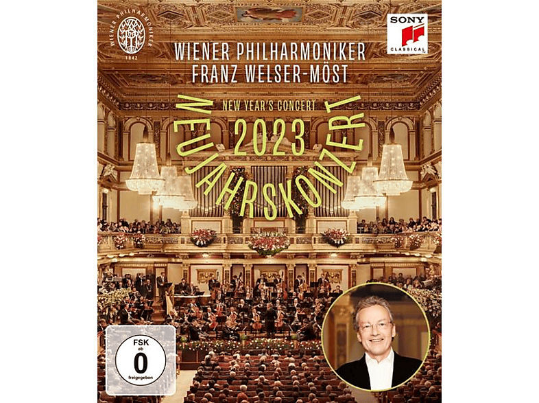 Franz & Wiener Philharmoniker Welsermöst Neujahrskonzert 2023 (Bluray) MusikDVD & Blu