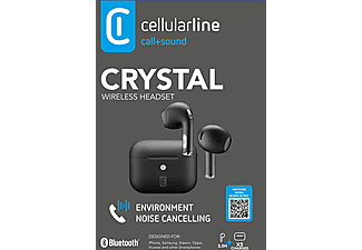 CELLULARLINE Crystal 4 ENC TWS Kulak İçi Bluetooth Kulaklık Siyah_2