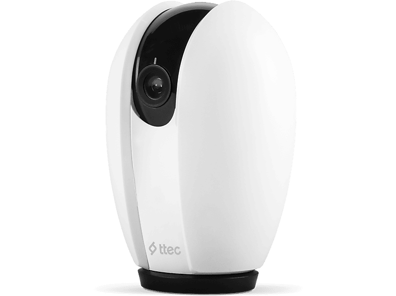 TTEC Wizi Pro Full HD 360 Derece Tak Çalıştır Wi-Fi Akıllı Kamera Beyaz_0