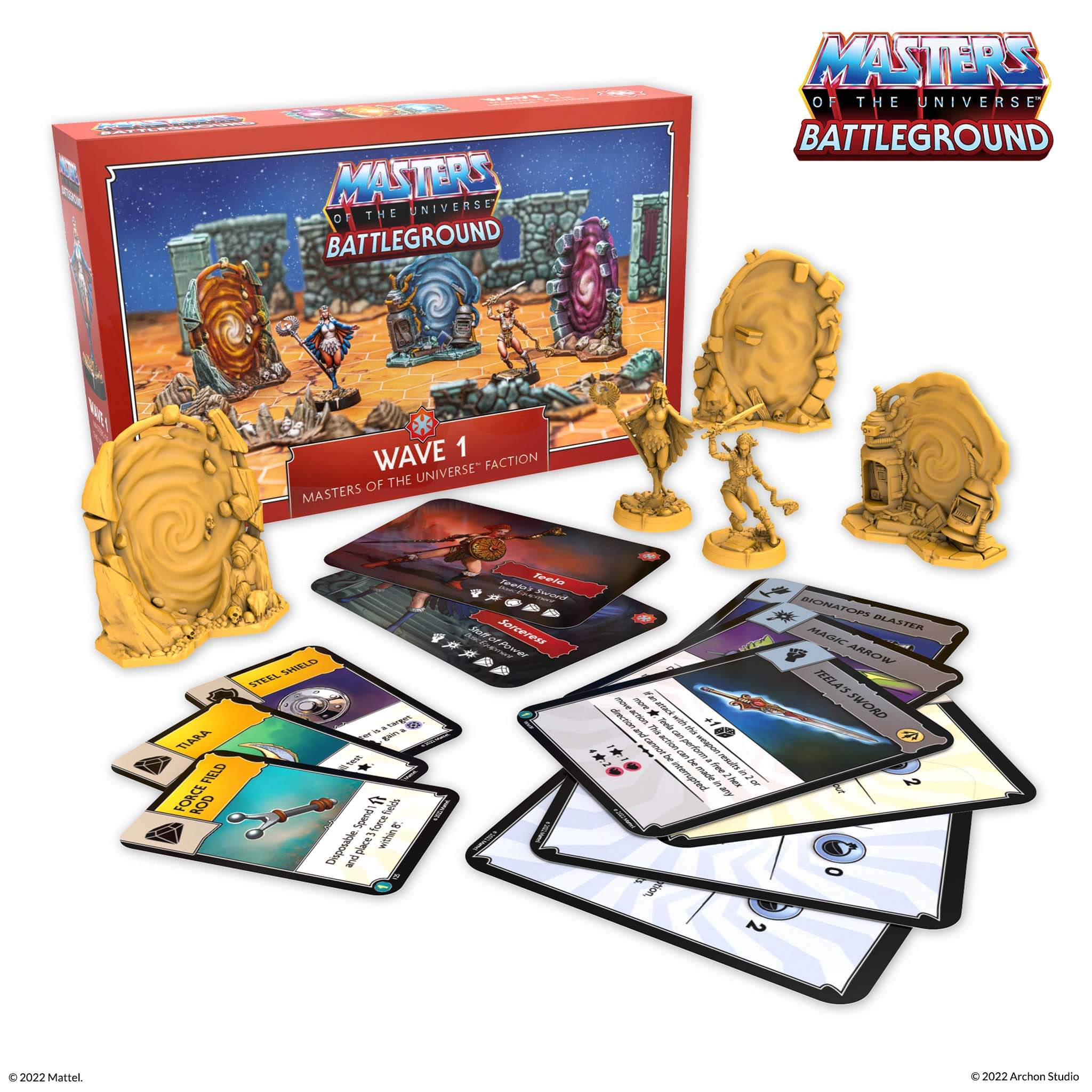 ARCHON STUDIO Battleground - Wave 1 Masters of the Universe-Fraktion Gesellschaftsspiel Mehrfarbig