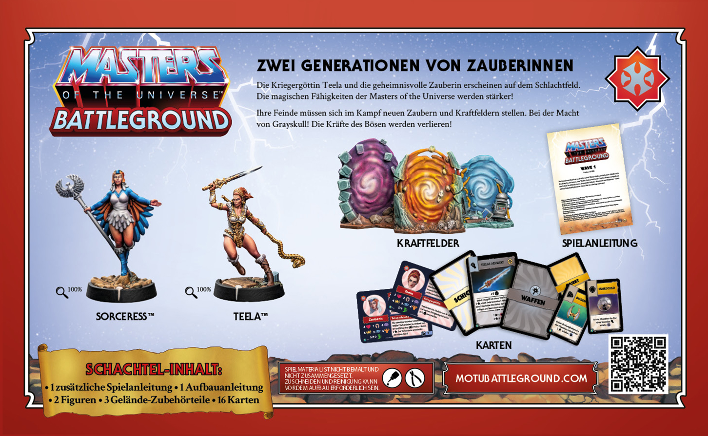 ARCHON STUDIO Battleground - Wave 1 Masters of the Universe-Fraktion Gesellschaftsspiel Mehrfarbig