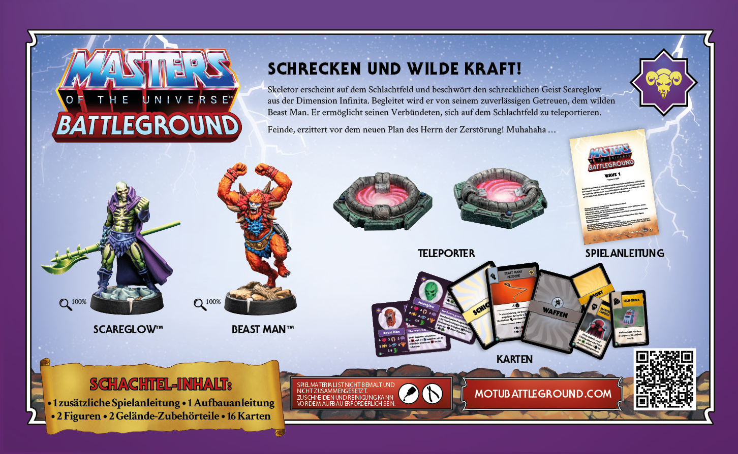 ARCHON STUDIO Masters of the Universe Battleground - Wave 1 Evil Warriors-Fraktion Gesellschaftsspiel Mehrfarbig