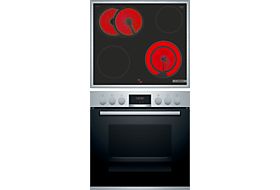 AMICA Glaskeramik (Glaskeramik, l) 65 Set Einbauherd Backofen, Kochfeld MediaMarkt A, |