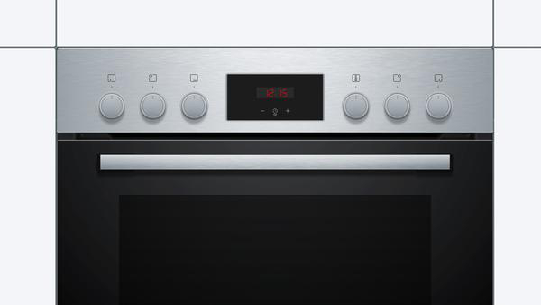 BOSCH HND211RS62, Einbauherdset (Glaskeramikkochfeld, A, 66 l)
