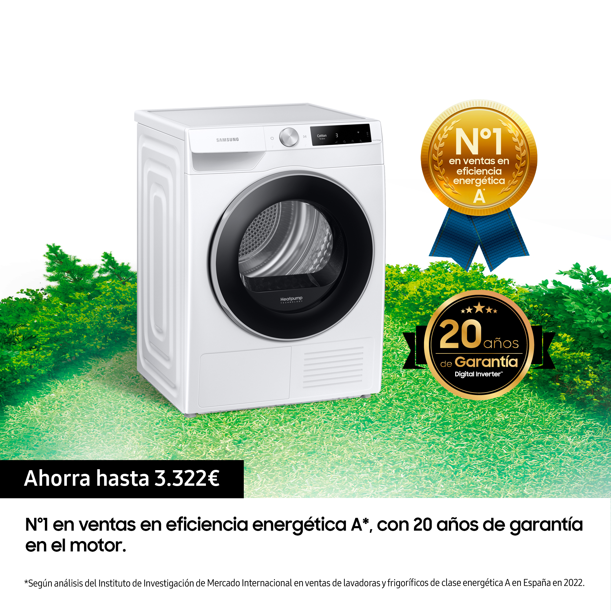 Eficiencia Energética Secadora Con Bomba De Calor Samsung Secadora