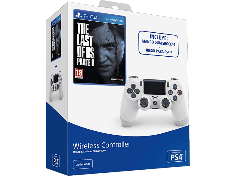 Mando  Dual Shock The Last Of Us 2, PS4, Inalámbrica, Negro