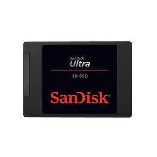 SANDISK Ultra® 3D Festplatte, 500 GB SSD SATA 6 Gbps, 2,5 Zoll, intern