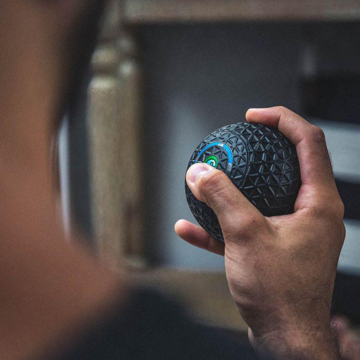 COMPEX Molecule vibrierender Massagegerät, Schwarz