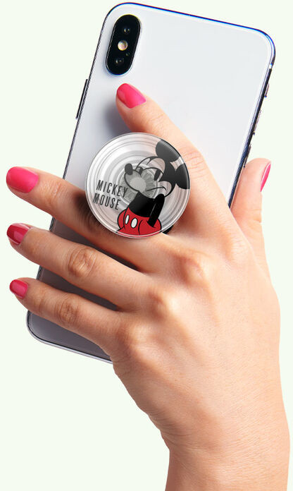 POPSOCKETS PopGrip - Smartphone handgreep Mickey Smirk (112695)