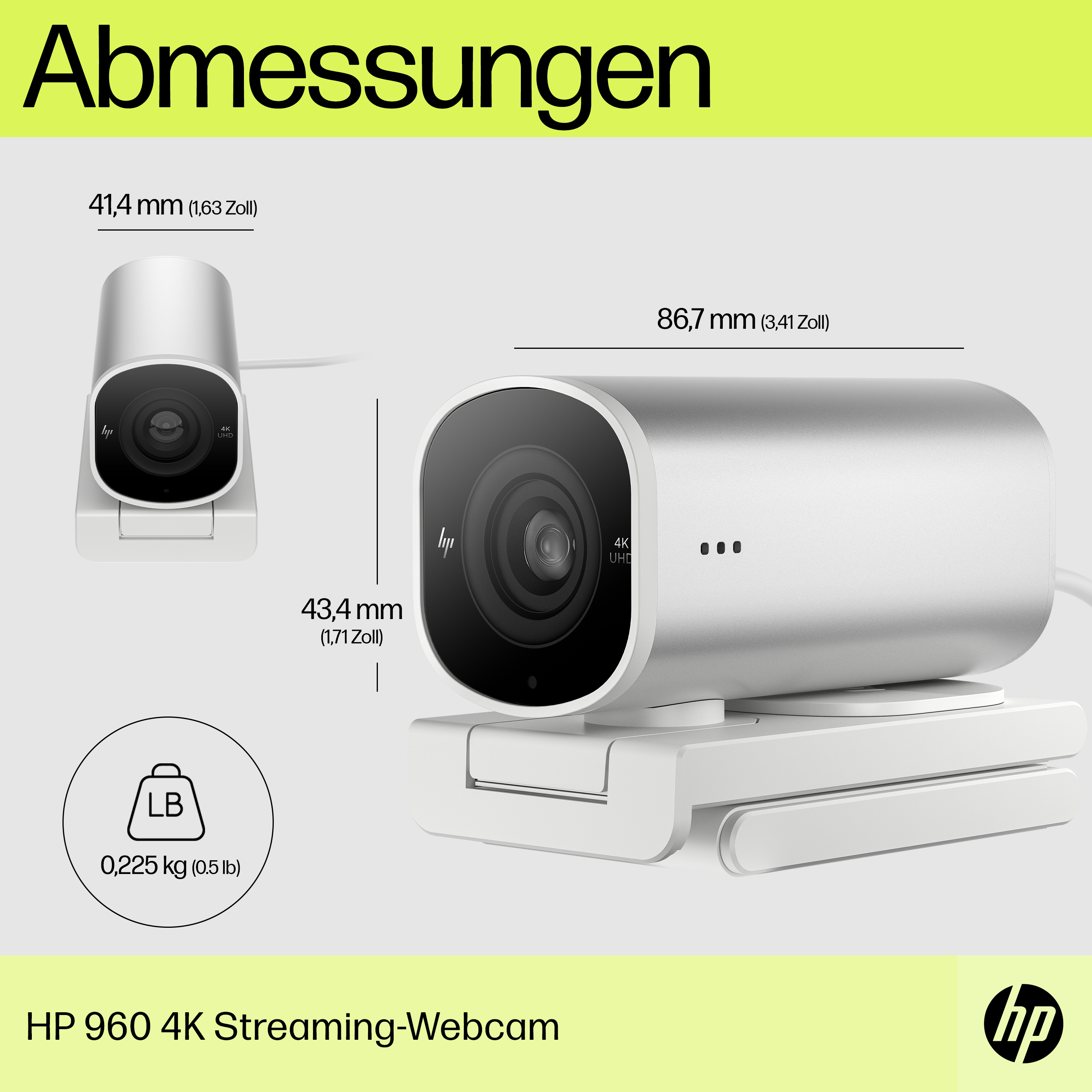 4K Webcam Streaming 960 HP