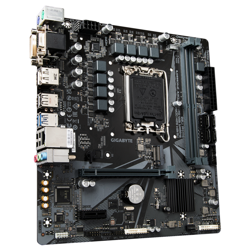 GIGABYTE H610M S2H Intel LGA1700 mATX Anakart