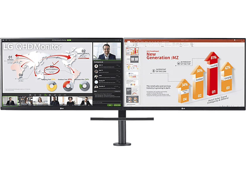 LG Monitor 27qp88dp-bs 27