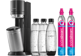 SODASTREAM Bundle DUO Hydration Pack – Wassersprudler (Schwarz)