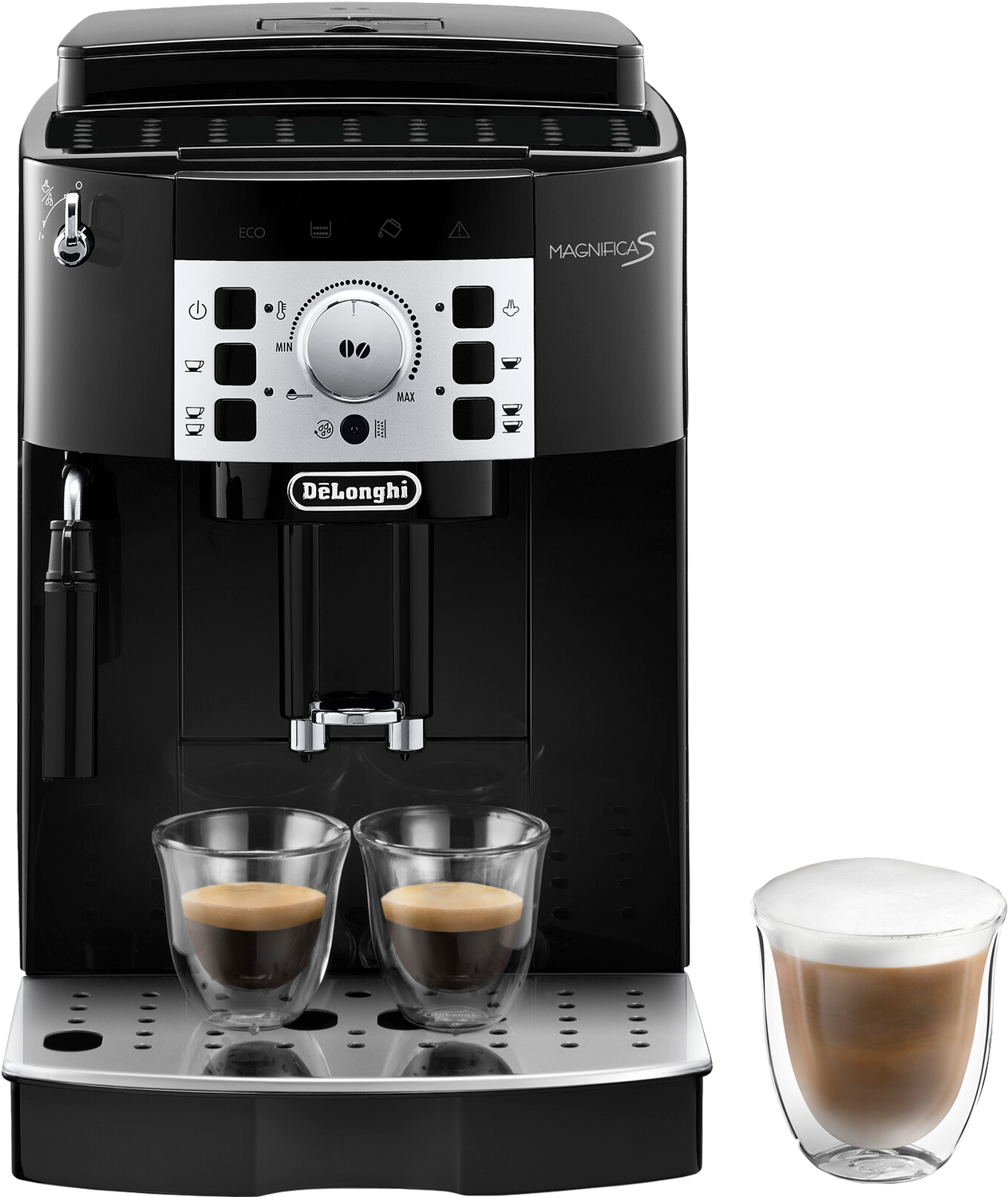 DE LONGHI ECAM 22.110.B Magnifica S - Volautomatische espressomachine - Maximaal aantal kopjes: 2 - Zwart