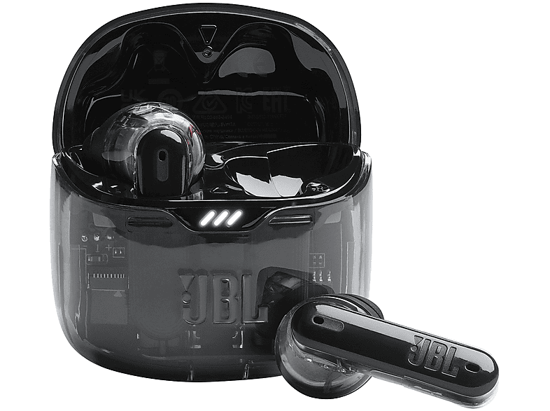 JBL Tune Flex Ghost Auricolari Wireless, Nero Trasparente