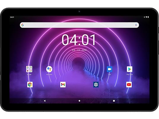 PEAQ PET 1008-H332E - Tablet (10.1 ", 32 GB, Grau/Schwarz)