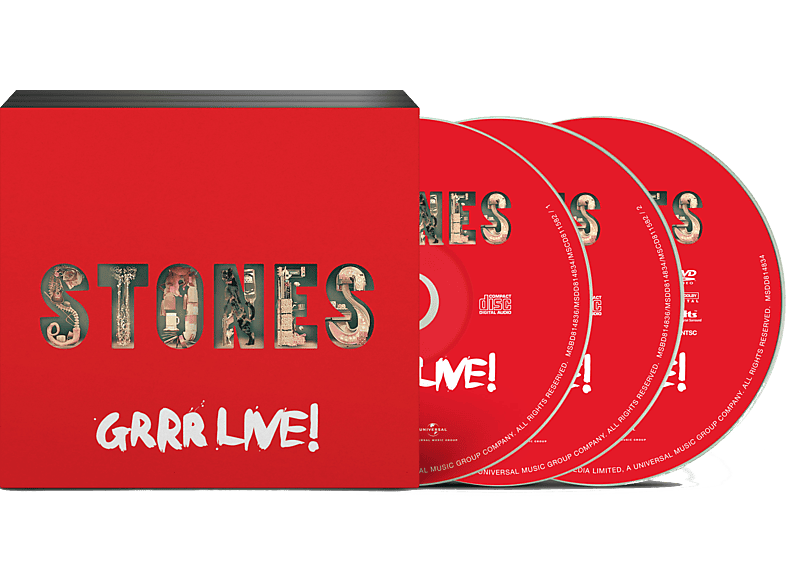 The Rolling Stones - GRRR Live! Live At Newark [CD + DVD]