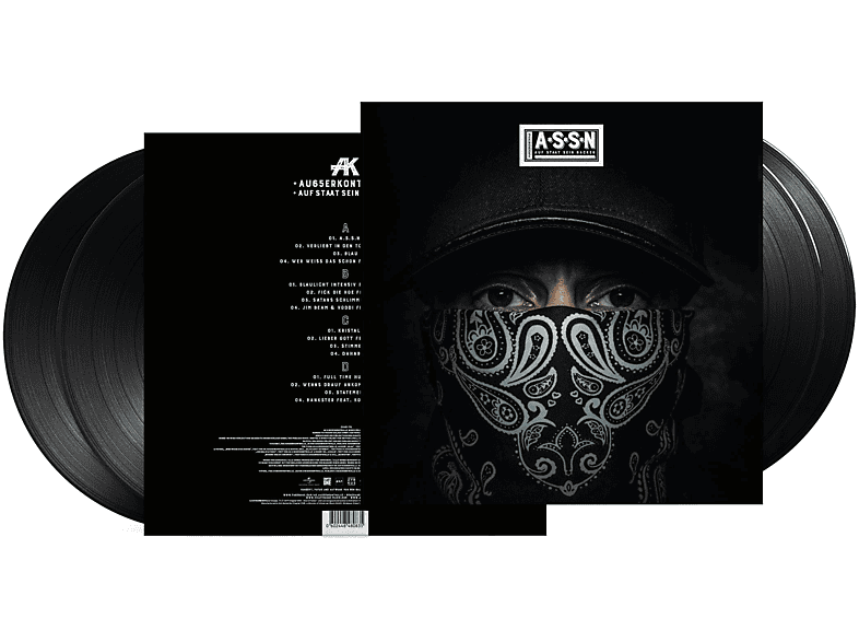 Ausserkontrolle (Vinyl) - A.S.S.N.(Ltd.2LP+A3 - AK Poster)