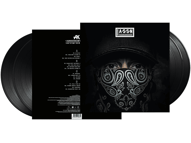 AK Ausserkontrolle A.S.S.N. (Ltd. 2LP + A3 Poster) (Vinyl) AK