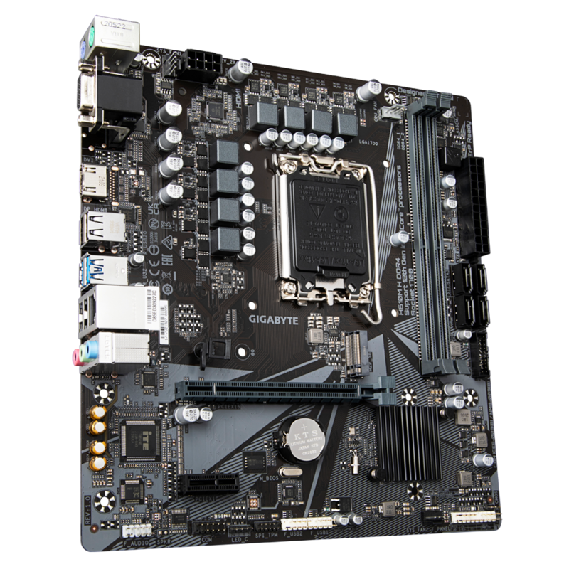GIGABYTE H610M H Intel LGA1700 MicroATX Anakart
