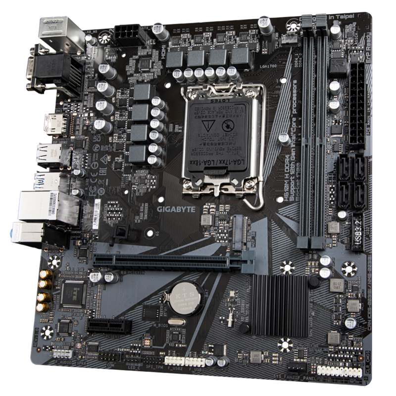 GIGABYTE H610M H Intel LGA1700 MicroATX Anakart