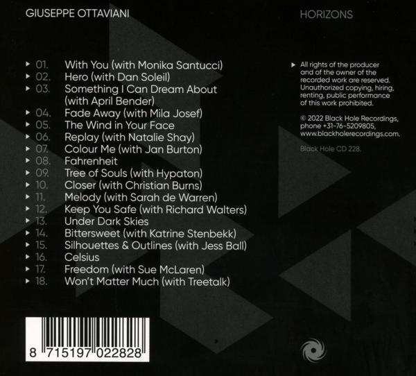 Giuseppe Ottaviani - Horizons  - (CD)
