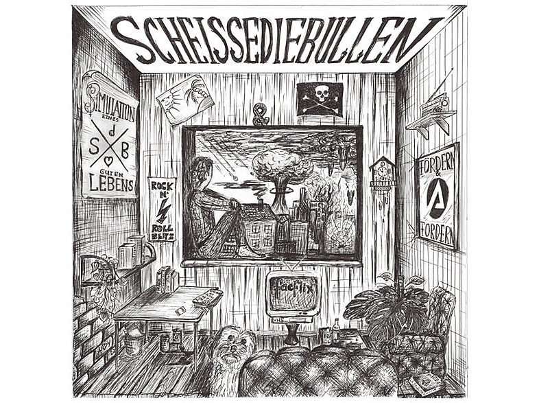 Scheissediebullen - Simulation Eines Guten Lebens (+Download)  - (Vinyl)