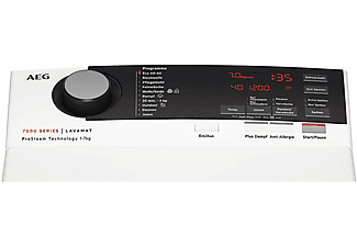 AEG Waschmaschine 9kg Serie 7000 ProSteam - A-20% Mit Dampffunktion 1400 U/min