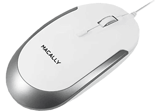 MACALLY UCDynamouse - Souris (Blanc/gris)