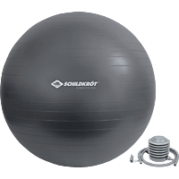 SCHILDKRÖT 85 cm Gymnastikball, Anthrazit