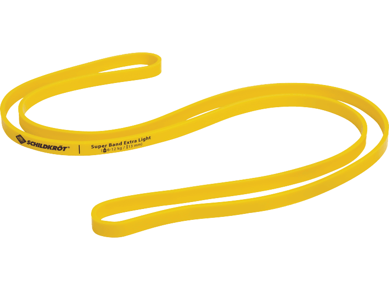 SCHILDKRÖT Super-Band 13 mm / 6-12 kg Elastikband, Gelb Latex