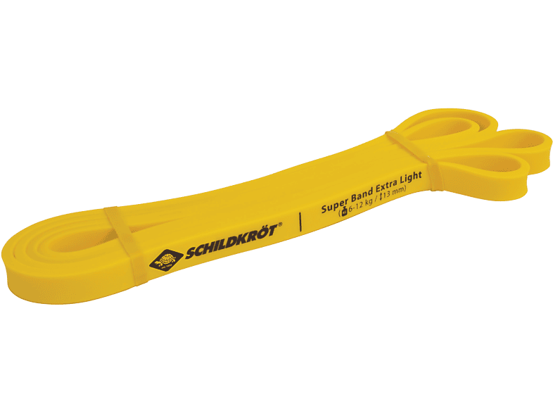 SCHILDKRÖT Super-Band 13 mm / 6-12 kg Elastikband, Gelb