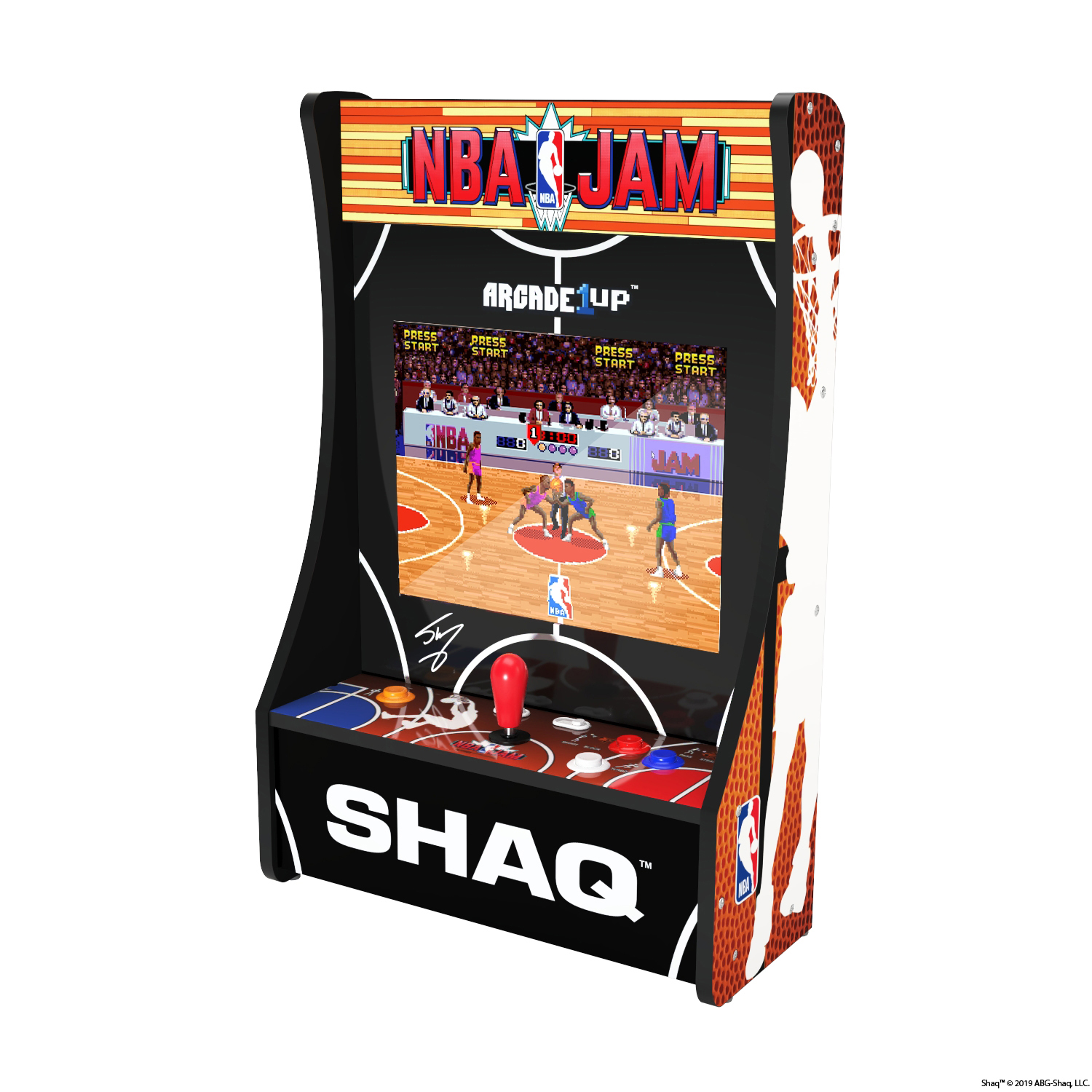 1UP ARCADE NBA Machine Jam Partycade