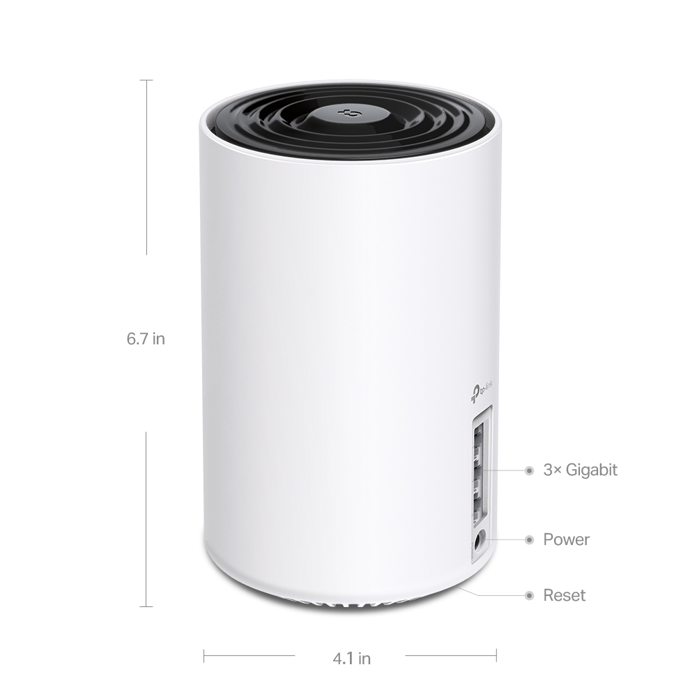TP-LINK Deco XE75 | AXE5400 Tri-Band Smart Mesh Wi-Fi 6E (3-Pack
