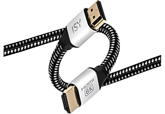 ISY IHD-5015 Ultra High Speed HDMI 2.1-kabel Zwart
