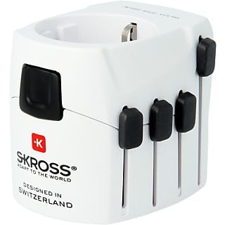 SKROSS WLD TRAV GROUND PLUGS 7.0 AMP WIT