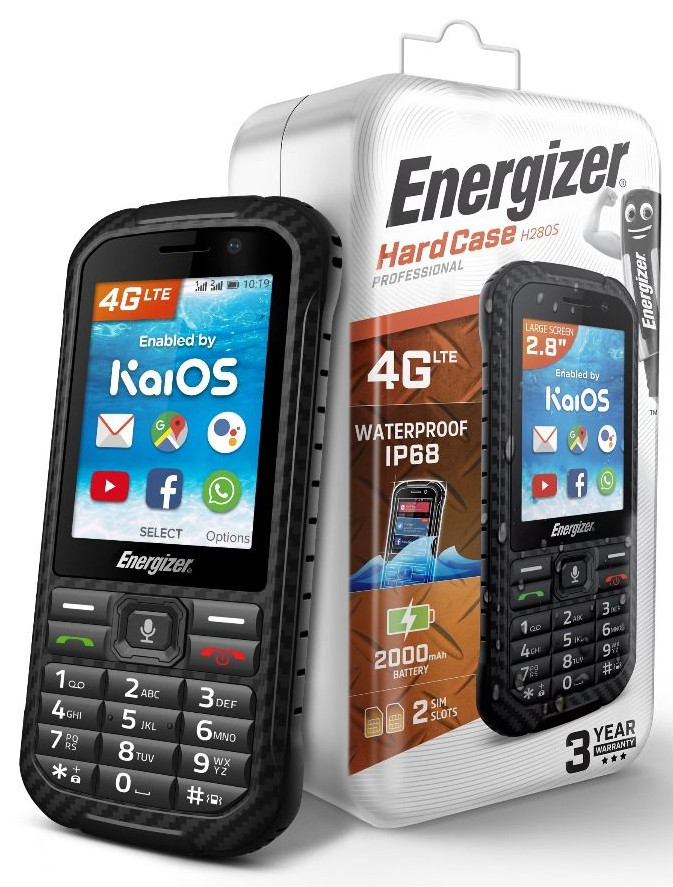 ENERGIZER GSM Hard Case H280S 4G Black (H280S)