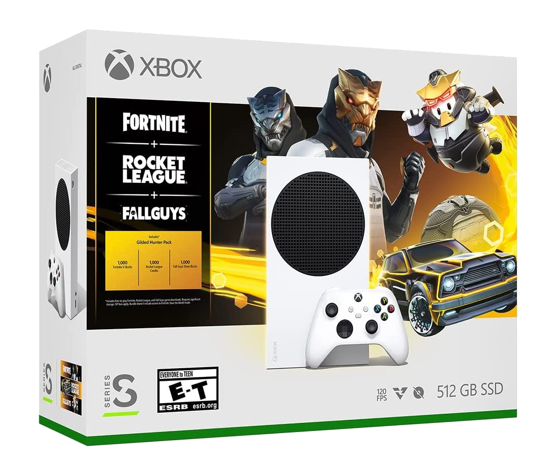Consola - Microsoft Xbox Series S Gilded Hunter Bundle