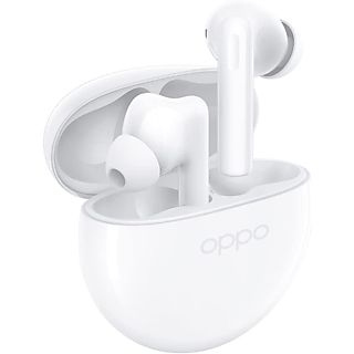 Auriculares True Wireless - Oppo Enco Buds 2, Intraurales, Bluetooth 5.2, Resistentes agua, Blanco