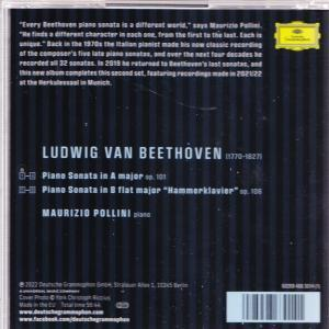 Maurizio Pollini - Beethoven: The Late Sonatas Opp. 101 & 106 - CD
