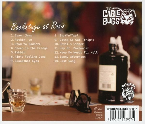The Cable Bugs - Backstage At Rosis  - (CD)