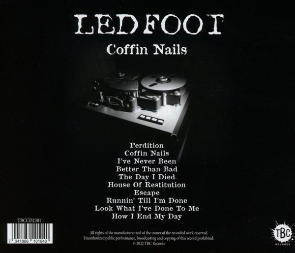 COFFIN - - NAILS Ledfoot (CD)