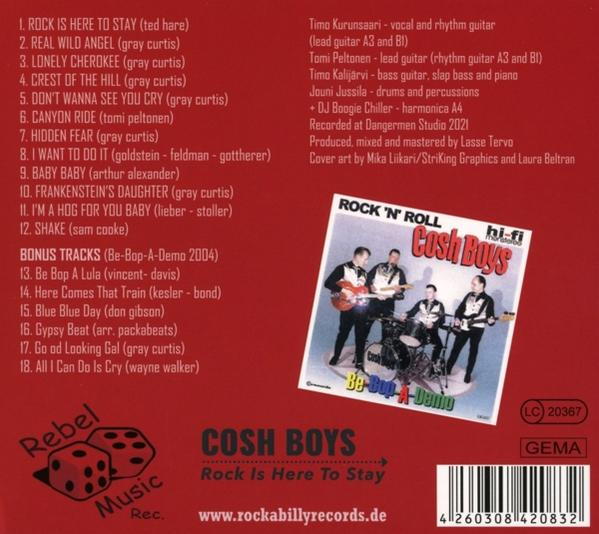 Cosh Boys - Rock Is Here To Stay  - (CD)